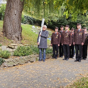 Kranzniederlegung Feuerwehr